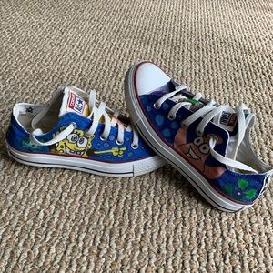 CUSTOM SpongeBob Converse All Stars